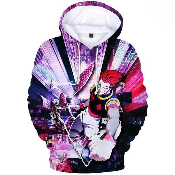 men's hoodies & sweatshirts 3d anime hisoka men women autumn harajuku hip hop casual boys x pullovers, Black
men's hoodies & sweatshirts 3d anime hisoka men women autumn harajuku hip hop casual boys x pullovers, Black