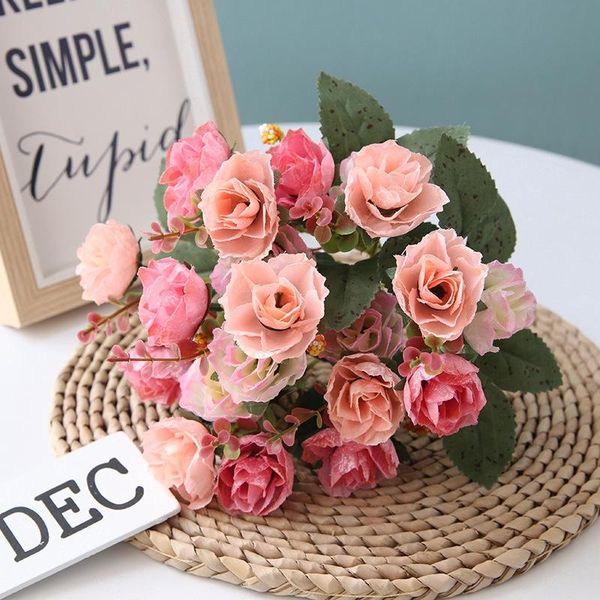 forks 21 heads artificial rose flowers bouquet with leaves home decor fake flower wedding party decoration supplies ts338 decorative & wreat
forks 21 heads artificial rose flowers bouquet with leaves home decor fake flower wedding party decoration supplies ts338 decorative & wreat