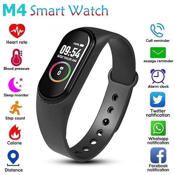 m4 smart bracelet wristbands bluetooth call running tracker real heart rate blood pressure monitor screen ip67 waterproof sport watches 4 co
m4 smart bracelet wristbands bluetooth call running tracker real heart rate blood pressure monitor screen ip67 waterproof sport watches 4 co