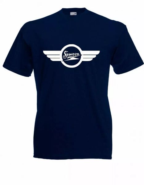 mens t-shirt simson until 5xl, White;black