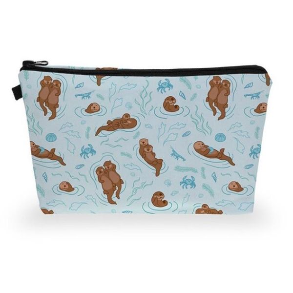 storage bags 1piece 3d printing lovely cartoon sloths otter series makeup bag cosmetic case toiletry for traveling
storage bags 1piece 3d printing lovely cartoon sloths otter series makeup bag cosmetic case toiletry for traveling