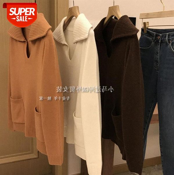 fall in love a second cost-effective plush sweater french lazy style lapel sweater loose-fitting women's winter #529c, White
fall in love a second cost-effective plush sweater french lazy style lapel sweater loose-fitting women's winter #529c, White