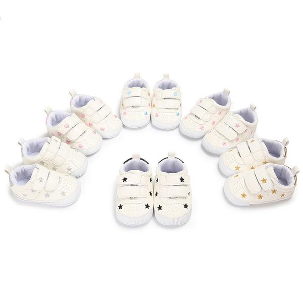 first walkers prewalker baby cute love star printed little white shoes soft soled casual 0-18 months walking
first walkers prewalker baby cute love star printed little white shoes soft soled casual 0-18 months walking