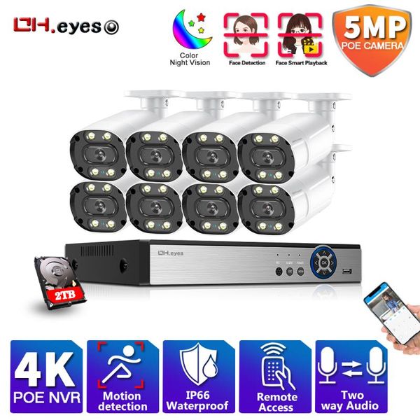 wireless camera kits security system 8ch 4k hd poe nvr kit cctv two way audio ai face detect outdoor video surveillance 5mp ip set
wireless camera kits security system 8ch 4k hd poe nvr kit cctv two way audio ai face detect outdoor video surveillance 5mp ip set