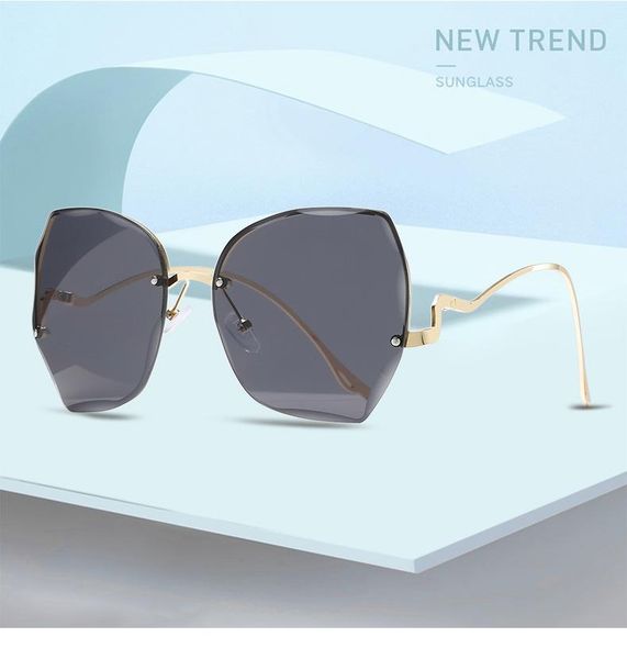 sunglasses 2021 rimless square fashion women tide glasses pink brown lunette de soleil femme zonnebril dames, White;black
sunglasses 2021 rimless square fashion women tide glasses pink brown lunette de soleil femme zonnebril dames, White;black