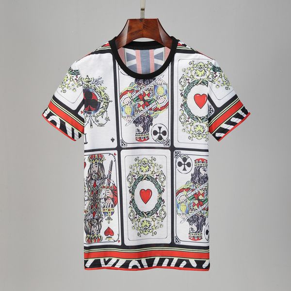 short-sleeved t-shirt bottoming 2021 clothes t shirt trend summer men's clothing 3d printing large size wholesale, White;black
short-sleeved t-shirt bottoming 2021 clothes t shirt trend summer men's clothing 3d printing large size wholesale, White;black