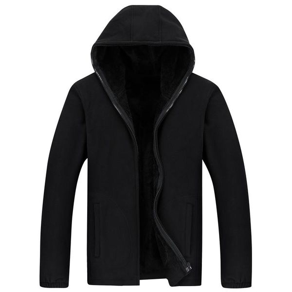 men's hoodies & sweatshirts 2021 men hooded casual wool winter thickened warm coat male velvet zipper cardigan hoody man clothing, Black
men's hoodies & sweatshirts 2021 men hooded casual wool winter thickened warm coat male velvet zipper cardigan hoody man clothing, Black