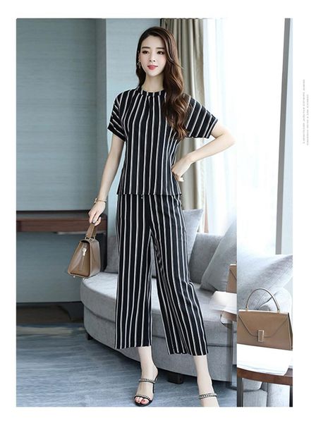women's jumpsuits & rompers women summer pants suit female fashion two-piece 2021 loose korean wide-leg large size, Black;white
women's jumpsuits & rompers women summer pants suit female fashion two-piece 2021 loose korean wide-leg large size, Black;white