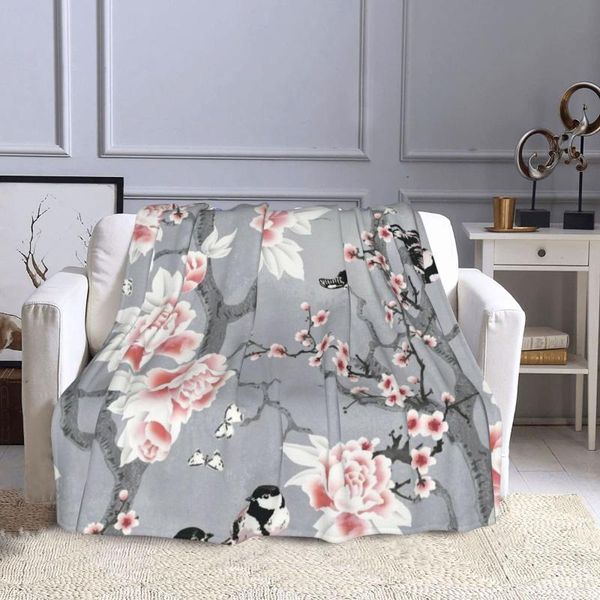 blankets chinoiserie birds pattern lightweight blanket for home decor, bed, sofa, black, 50"x40"
blankets chinoiserie birds pattern lightweight blanket for home decor, bed, sofa, black, 50"x40"