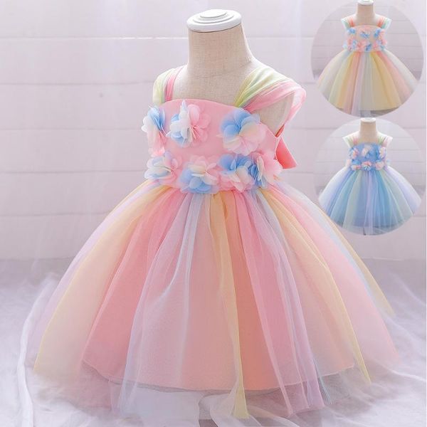 girl's dresses european and american children's girls' exotic flower wedding dress princess show, Red;yellow
girl's dresses european and american children's girls' exotic flower wedding dress princess show, Red;yellow