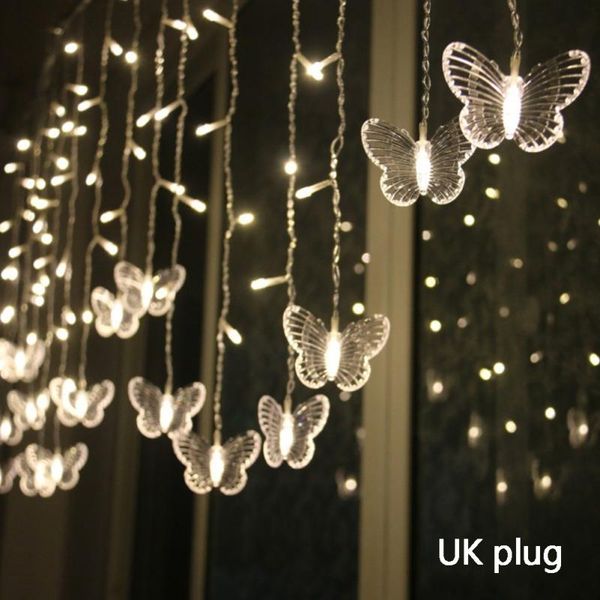 party decoration 4m butterfly led string strip festival holiday icicle curtain lights christmas wedding lamps eu/uk plug
party decoration 4m butterfly led string strip festival holiday icicle curtain lights christmas wedding lamps eu/uk plug