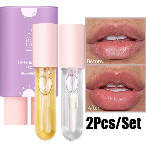 lip gloss 2pcs day night plumper oil moisturizing repairing reduce fine line cosmetic clear makeup
lip gloss 2pcs day night plumper oil moisturizing repairing reduce fine line cosmetic clear makeup