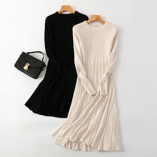 hlbcbg chic women long knit maxi sweater dress autumn winter knitted a line dress ribbed thick christmas pullover party dresses, Black;gray
hlbcbg chic women long knit maxi sweater dress autumn winter knitted a line dress ribbed thick christmas pullover party dresses, Black;gray