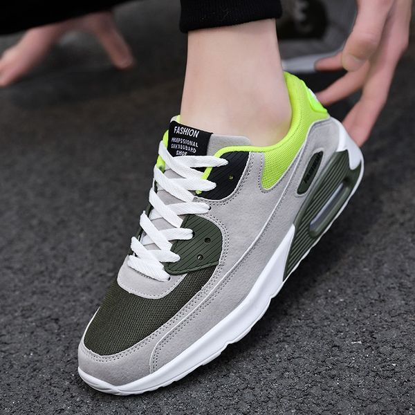 Mens Sneakers Fashion Casual Air Cushion Running Shoes Light Sports Comfortable Breathable Outdoor Jogging Shoes Plus Size 39-47, Green
Mens Sneakers Fashion Casual Air Cushion Running Shoes Light Sports Comfortable Breathable Outdoor Jogging Shoes Plus Size 39-47, Green