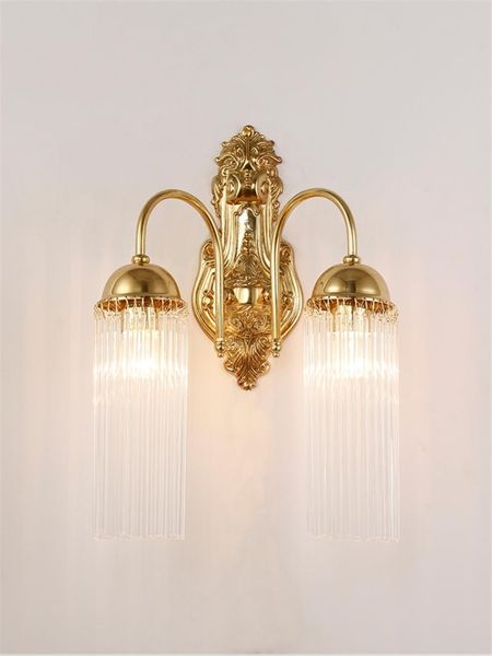 wall lamp european all-copper gold crystal lamps bedroom living room corridor french luxury el villa sconces lights fixtures
wall lamp european all-copper gold crystal lamps bedroom living room corridor french luxury el villa sconces lights fixtures