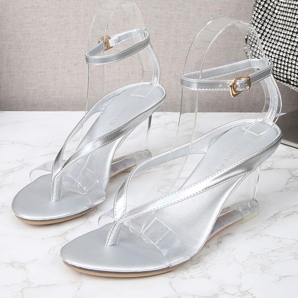 sandals women 2021 fashion summer flip-flops office 8cm transparent wedges model catwalk show shoes, Black
sandals women 2021 fashion summer flip-flops office 8cm transparent wedges model catwalk show shoes, Black