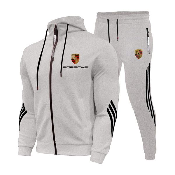 sets tracksuit hoodie+pants zipper stripe fashion casual outdoor sports jogging fitness sportswear men sweatshirt suit -3xl, Gray
sets tracksuit hoodie+pants zipper stripe fashion casual outdoor sports jogging fitness sportswear men sweatshirt suit -3xl, Gray