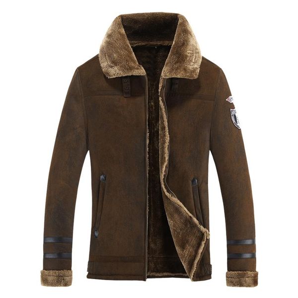 men's jackets brand jacket thick warm winter mens faux fur leather overcoats plus size european style vintage noble, Black;brown
men's jackets brand jacket thick warm winter mens faux fur leather overcoats plus size european style vintage noble, Black;brown