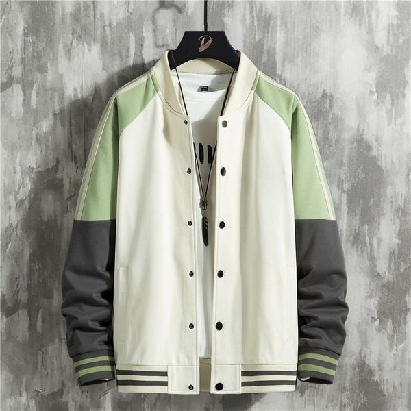 men's jackets 2021 arrival baseball coat men japanese street harajuku college patchwork block couple bomber varsity single breasted jac, Black;brown
men's jackets 2021 arrival baseball coat men japanese street harajuku college patchwork block couple bomber varsity single breasted jac, Black;brown