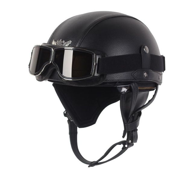motorcycle helmets helmet leather vintage casco moto open face retro half chopper biker pilot dot size m-xl capacete
motorcycle helmets helmet leather vintage casco moto open face retro half chopper biker pilot dot size m-xl capacete