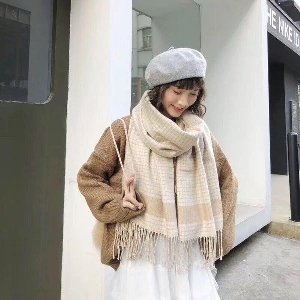 scarves 2021 warm winter scarf lady fashion plaid cashmere women shawls straps thick neck bandana, Blue;gray
scarves 2021 warm winter scarf lady fashion plaid cashmere women shawls straps thick neck bandana, Blue;gray