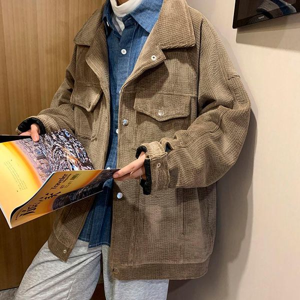 men's wool & blends 2021 winter cashmere parkas long sleeve loose outerwear windbreaker coats brown/beige color jackets m-2xl, Black
men's wool & blends 2021 winter cashmere parkas long sleeve loose outerwear windbreaker coats brown/beige color jackets m-2xl, Black