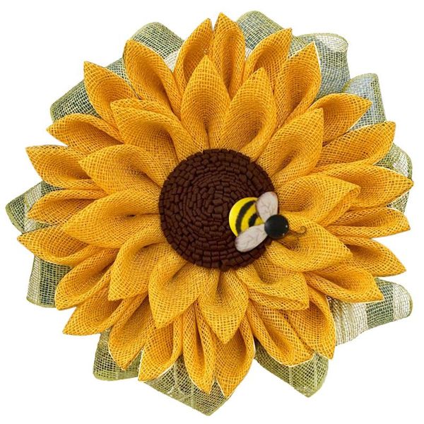 decorative flowers & wreaths artificial green leaves wreath front door home decor simulation garland bee sunflower for wall party hanging #m
decorative flowers & wreaths artificial green leaves wreath front door home decor simulation garland bee sunflower for wall party hanging #m