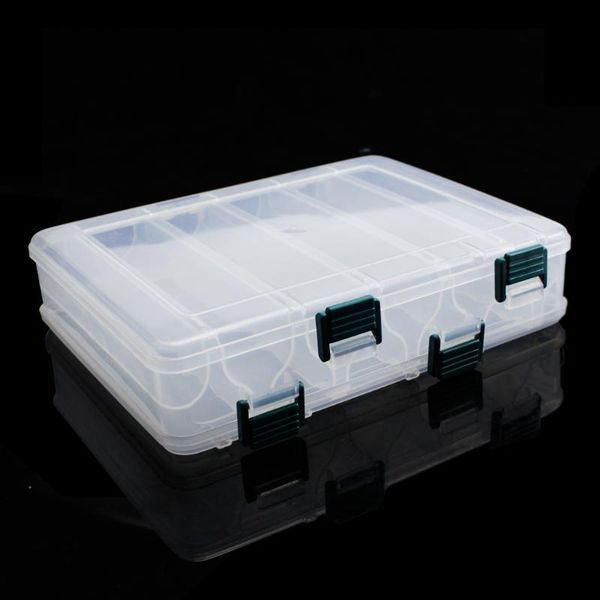 premium double sided plastic fishing tackle box transparent lightweight lures bait storage pesca accessories
premium double sided plastic fishing tackle box transparent lightweight lures bait storage pesca accessories
