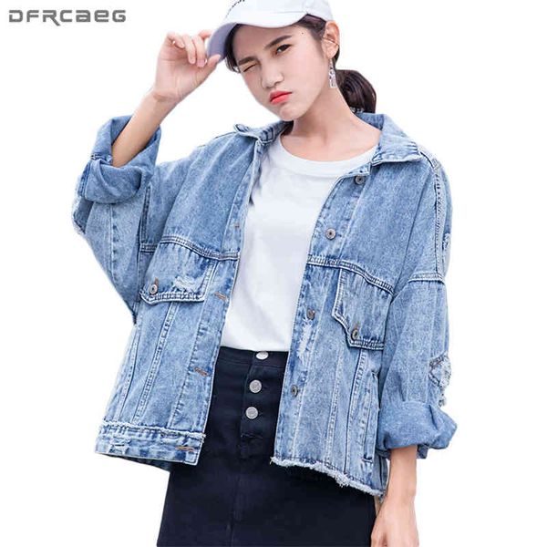 women's jackets harajuku denim bomber jacket women casual loose big size autumn coats hollow out holes vintage jaqueta jeans ladie, Black;brown
women's jackets harajuku denim bomber jacket women casual loose big size autumn coats hollow out holes vintage jaqueta jeans ladie, Black;brown