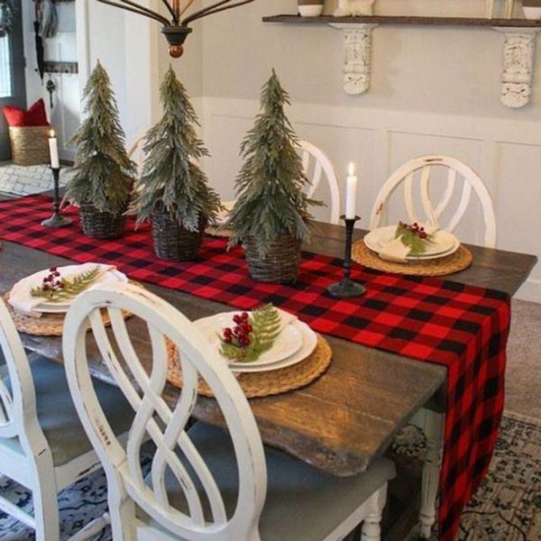 table cloth cotton-polyester blend handmade black and white plaid for family dinner christmas & gathering runner outdoor or indoor
table cloth cotton-polyester blend handmade black and white plaid for family dinner christmas & gathering runner outdoor or indoor