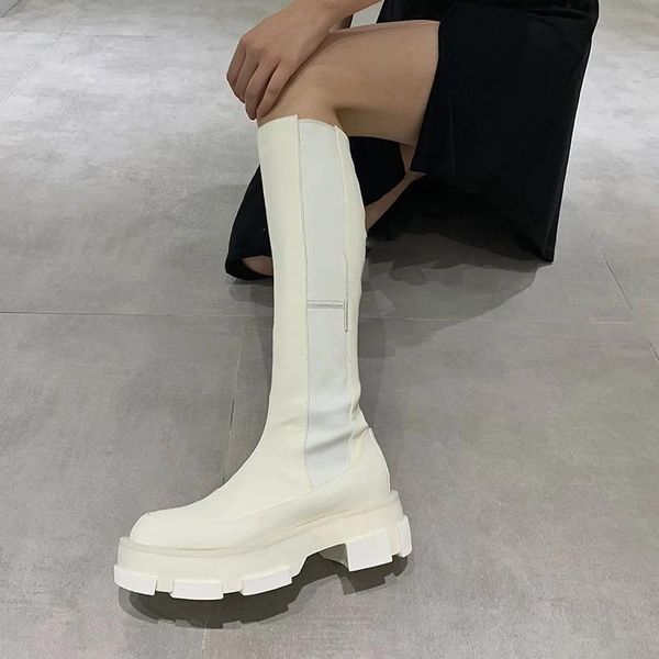 boots knee-high women round toe slip-on knight for winter botines mujer platform shoes zapatos de, Black
boots knee-high women round toe slip-on knight for winter botines mujer platform shoes zapatos de, Black