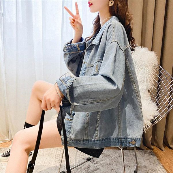 women's vests spring and summer korean shirt coat loose wild denim jacket women casual vintage female jeans jaqueta with pockets r495, Black;white
women's vests spring and summer korean shirt coat loose wild denim jacket women casual vintage female jeans jaqueta with pockets r495, Black;white