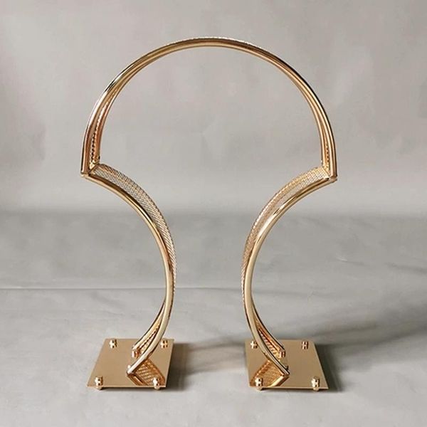 party decoration 4pcs wedding arch gold stand road lead table centerpiece flower rack for event
party decoration 4pcs wedding arch gold stand road lead table centerpiece flower rack for event