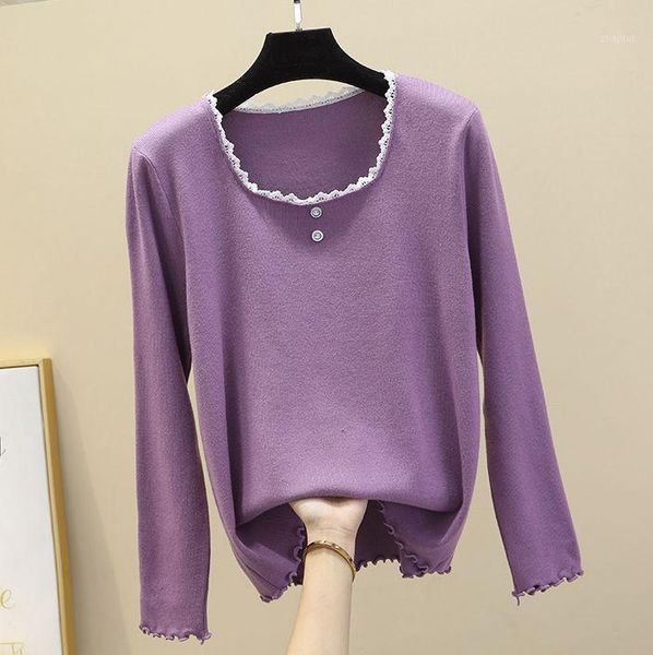 women's sweaters big plus size 2021 autumn fashion party loose lace long sleeve women sweater green purple black w1206, White;black
women's sweaters big plus size 2021 autumn fashion party loose lace long sleeve women sweater green purple black w1206, White;black