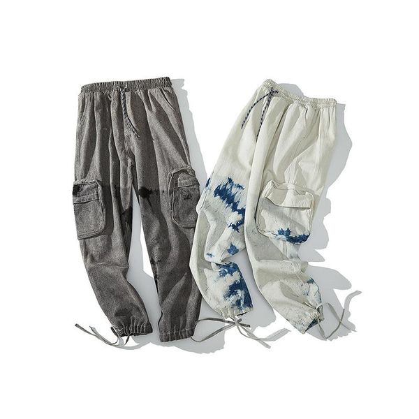lawfoo origional national trends 19 autumn and winter products men's wear high street ink wash water retro couples cas pants, Black
lawfoo origional national trends 19 autumn and winter products men's wear high street ink wash water retro couples cas pants, Black