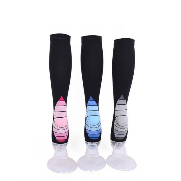 sports socks 1 pair compression women men long tube stockings nylon cotton hosiery outdoor footwear accessories, Black
sports socks 1 pair compression women men long tube stockings nylon cotton hosiery outdoor footwear accessories, Black
