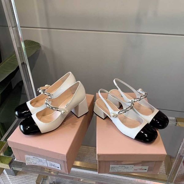 2021 and summer miu style ed spring mary jane single shoes princess wind thick heel one line with baotou sandals lrwt yw, Black
2021 and summer miu style ed spring mary jane single shoes princess wind thick heel one line with baotou sandals lrwt yw, Black