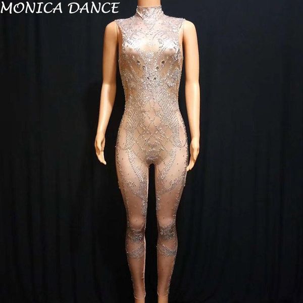women's jumpsuits & rompers sparkly glass stones leotard jumpsuit silver rhinestones stretch bodysuit prom party women singer costume n, Black;white
women's jumpsuits & rompers sparkly glass stones leotard jumpsuit silver rhinestones stretch bodysuit prom party women singer costume n, Black;white