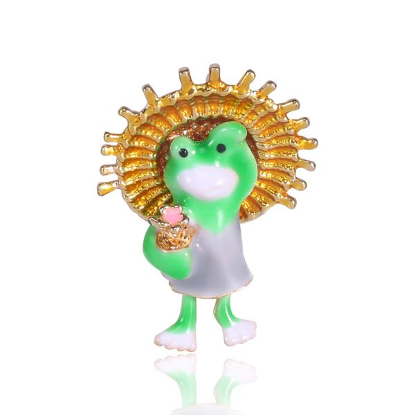 factory popular fashion wholesale cartoon frog versatile alloy oil drop enamel brooch christmas
factory popular fashion wholesale cartoon frog versatile alloy oil drop enamel brooch christmas