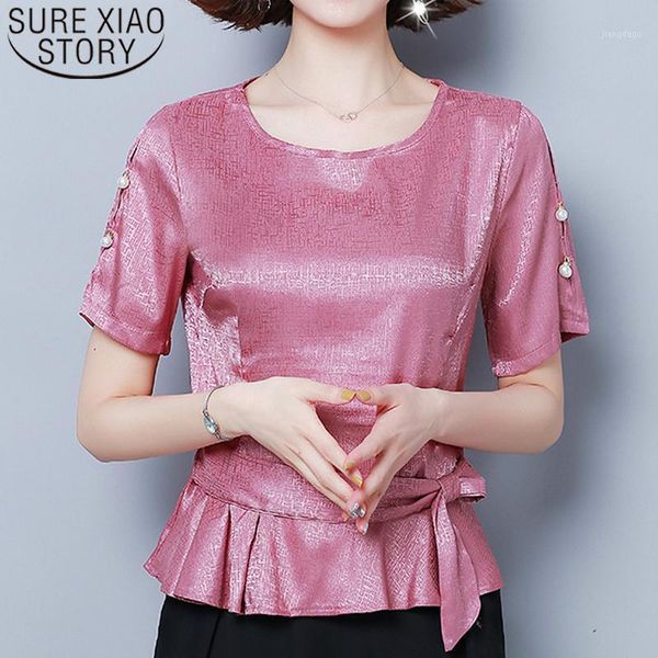 summer fashion women blouse short sleeve o-neck solid clothing womens and blouses chiffon casual 5132 50 women's & shirts, White
summer fashion women blouse short sleeve o-neck solid clothing womens and blouses chiffon casual 5132 50 women's & shirts, White
