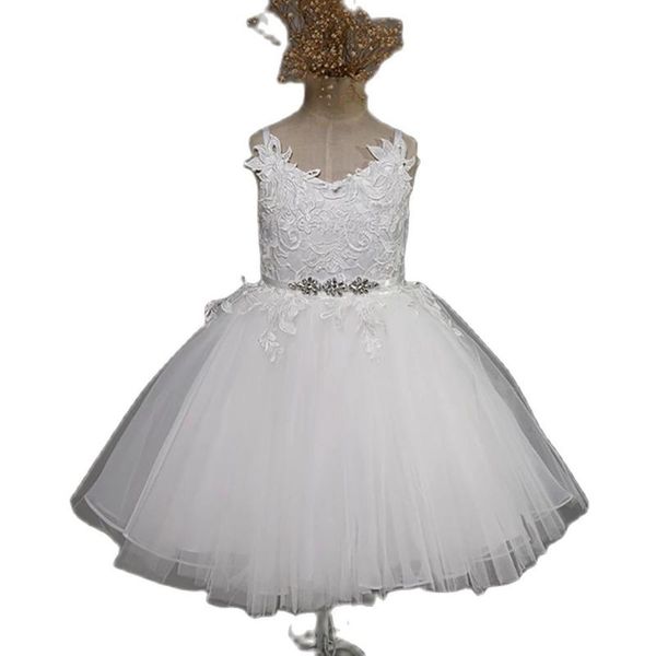 girl's dresses white lace flower girl vneck sash tulle pageant first communion prom ball gown princess baby party, Red;yellow
girl's dresses white lace flower girl vneck sash tulle pageant first communion prom ball gown princess baby party, Red;yellow
