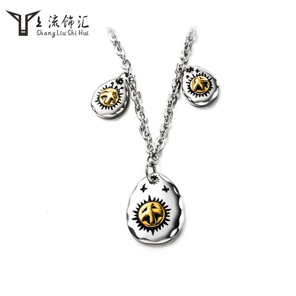 stainless steel japan takagi feather men's and women's titanium personality trend eagle pendant accessories, Silver
stainless steel japan takagi feather men's and women's titanium personality trend eagle pendant accessories, Silver