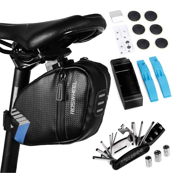 tools 16 in 1 multifunctional bicycle repair tool portable saddle bag with kits waterproof cycling rear seat
tools 16 in 1 multifunctional bicycle repair tool portable saddle bag with kits waterproof cycling rear seat