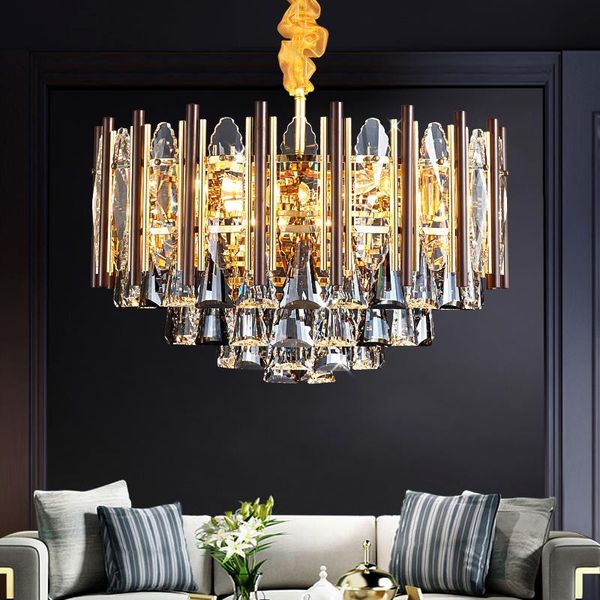chandeliers modern k9 crystal led lighting gold metal living room pendant chandelier lights dining hanging lamp
chandeliers modern k9 crystal led lighting gold metal living room pendant chandelier lights dining hanging lamp
