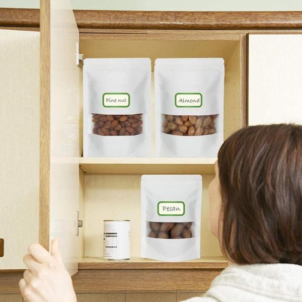 storage bags 50 pieces of kraft paper bag transparent standing pull dried fruit sealed moisture-proof z8y8
storage bags 50 pieces of kraft paper bag transparent standing pull dried fruit sealed moisture-proof z8y8
