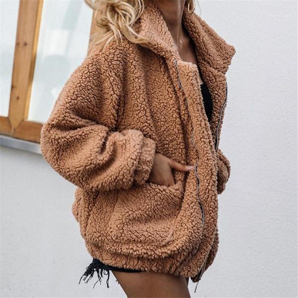 women's jackets 10 color 4xl imitation fur jacket coat autumn winter fashion warm fleece casual zipper stand collar plush coats, Black;brown
women's jackets 10 color 4xl imitation fur jacket coat autumn winter fashion warm fleece casual zipper stand collar plush coats, Black;brown
