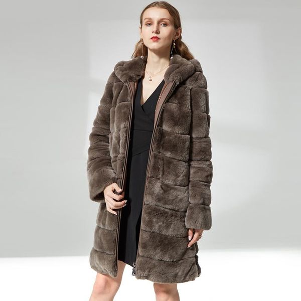 women's fur & faux rex coats for women with hood real coat transform detachable zipper on sleeves, Black
women's fur & faux rex coats for women with hood real coat transform detachable zipper on sleeves, Black