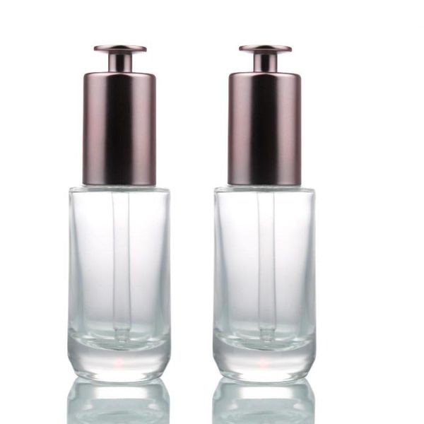 500pcs factory wholesale 30ml clear glass dropper bottle with silver rose gold press pump essential oil serum cosmetic storage bottles & jar
500pcs factory wholesale 30ml clear glass dropper bottle with silver rose gold press pump essential oil serum cosmetic storage bottles & jar