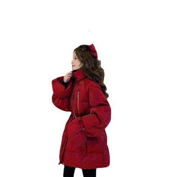 white duck down et women's 2021 bright face medium long small princ sleeve winter thickened net infrared cover, Black
white duck down et women's 2021 bright face medium long small princ sleeve winter thickened net infrared cover, Black