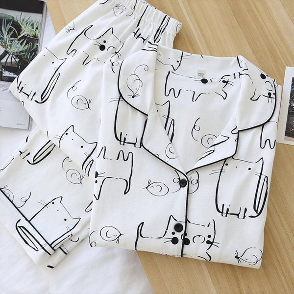 spring and summer knitted women sleepwear cotton pajamas long sleeve trousers home wear autumn suit soft breathable wea, Black;red
spring and summer knitted women sleepwear cotton pajamas long sleeve trousers home wear autumn suit soft breathable wea, Black;red
